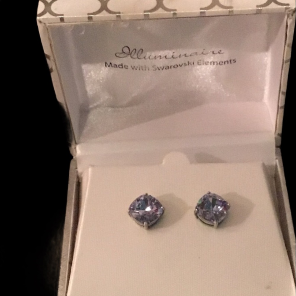 💜 Beautiful Amethyst Earrings 💜 - Picture 3 of 6